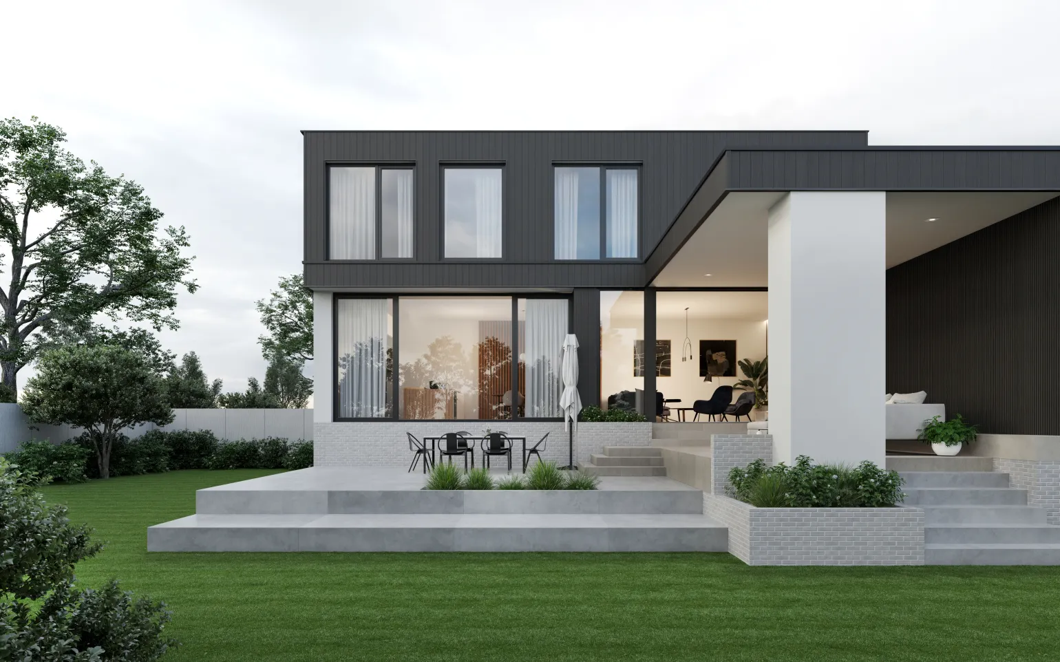 Midnight panel

The darkest colour in Ecoscape's range of composite cladding panels, Midnight is an enchanting charcoal black that’s ideal for contemporary looks and contrasting colour schemes. This colour’s a great choice if you want a modern statement colour. Consider combining Midnight cladding panels with richly green plants and brightly coloured flowers to create outdoor design focal points.